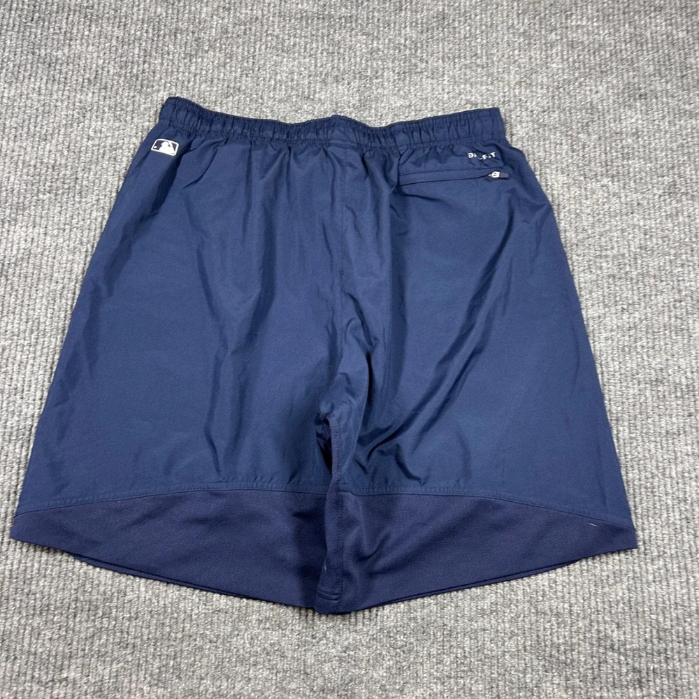 Nike Shorts Mens XL San Diego Padres MLB Authentic Collection Dri-Fit Navy Blue